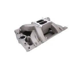Top Street Performance Dual Plane Air Gap Aluminum Intake Manifold Polished Oldsmobile Big Block V8 Engines
