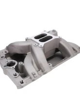 Top Street Performance Dual Plane Air Gap Aluminum Intake Manifold Satin Oldsmobile Big Block V8 Engines                                     - 87551 - Image 3