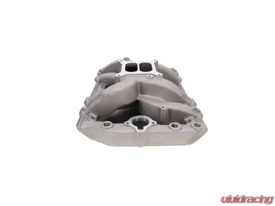 Top Street Performance Dual Plane Air Gap Aluminum Intake Manifold Satin Oldsmobile Big Block V8 Engines - 87551