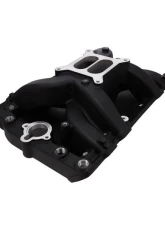 Top Street Performance Dual Plane Air Gap Aluminum Intake Manifold Black Oldsmobile Big Block V8 Engines                                     - 87551BK - Image 3
