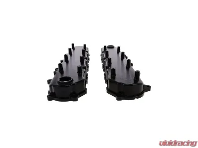 Top Street Performance V Series GM LT Billet Aluminum Valve Covers Black Chevrolet Small Block V8 Gen. V - JM8083-4BK