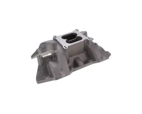 Top Street Performance Dual Plane Aluminum Intake Manifold Polished Chrysler  Mopar Big Block 361/383 /400 V8