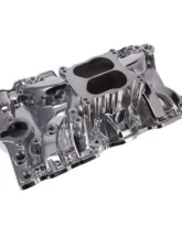 Top Street Performance Dual Plane Polished Aluminum Intake Manifold Polished Oldsmobile Small Block V8 Engines 1968-1980                                     - 87111P - Image 3