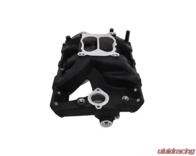 Top Street Performance Dual Plane Aluminum Intake Manifold Black Pontiac V8 326-455 Engines - 87156BK