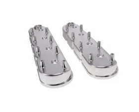 Top Street Performance V Series GM LS Billet Aluminum Valve Covers Natural Chevrolet Small Block V8 Gen. III/IV 1997-2017
