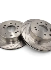ROFU Max Street Friction Slotted Rear Rotors 4 & 5 LugPair Nissan 300ZX Z32                                     - MX32032-Pair - Image 5