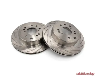 ROFU Max Street Friction Slotted Rear Rotors 4 & 5 LugPair Nissan 300ZX Z32 - MX32032-Pair
