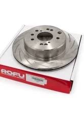ROFU Max Street Friction Slotted Rear Rotors 4 & 5 LugPair Nissan 300ZX Z32                                     - MX32032-Pair - Image 4