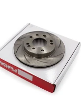 ROFU Max Street Friction Pair Slotted Front 4 & 5 Lug Rotors Nissan 240SX S13 | S14                                     - MX31024-Pair - Image 2