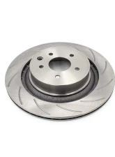 ROFU Max Street Friction Pair Slotted Rear Rotors Nissan 370Z Sport Z34 | Infiniti G37                                     - MX32034-Pair - Image 2