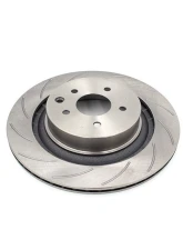 ROFU Max Street Friction Pair Slotted Rear Rotors Nissan 370Z Sport Z34 | Infiniti G37                                     - MX32034-Pair - Image 3