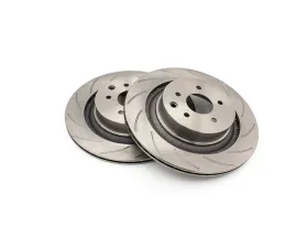 ROFU Max Street Friction Pair Slotted Rear Rotors Nissan 370Z Sport Z34 | Infiniti G37
