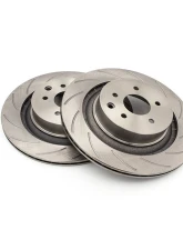 ROFU Max Street Friction Pair Slotted Rear Rotors Nissan 370Z Sport Z34 | Infiniti G37                                     - MX32034-Pair - Image 4