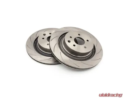 ROFU Max Street Friction Pair Slotted Rear Rotors Nissan 370Z Sport Z34 | Infiniti G37 - MX32034-Pair