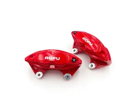ROFU Premium Performance Pair 4 Piston Front Calipers Nissan 370Z Sports