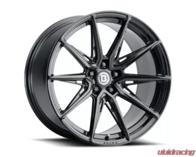 Brada Forged CX2 Wheel 20x12 Gloss Black - 01211100 CX2GBLK