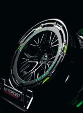 MV Forged Aero+ AR13 Wheel Satin Jet Black                                     - AERO+ V2 3-Piece - Image 2