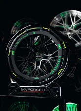 MV Forged Aero+ AR13 Wheel Satin Jet Black                                     - AERO+ V2 3-Piece - Image 12