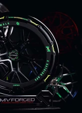 MV Forged Aero+ AR13 Wheel Satin Jet Black                                     - AERO+ V2 3-Piece - Image 13