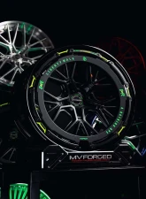 MV Forged Aero+ AR13 Wheel Satin Jet Black                                     - AERO+ V2 3-Piece - Image 3