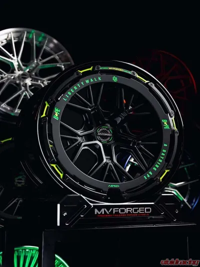 MV Forged Aero+ AR13 Wheel Satin Jet Black - AERO+ V2 3-Piece