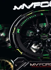 MV Forged Aero+ AR13 Wheel Satin Jet Black                                     - AERO+ V2 3-Piece - Image 4