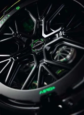 MV Forged Aero+ AR13 Wheel Satin Jet Black                                     - AERO+ V2 3-Piece - Image 6