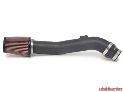 STM Tuned Wrinkle Black Powdercoat Aluminum Intake Pipes with MAF Flange Nissan R35 GT-R 2009-2021 - STM-GTR-AL-INT-MAF-WBK