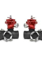 STM Upper Blow Off Valve Pipes with Red TiAL Q Speed Density Nissan R35 GT-R 2009-2020                                     - STM-GTR-BOVP-Q-RD - Image 3