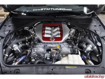 STM Upper Blow Off Valve Pipes with Red TiAL Q Speed Density Nissan R35 GT-R 2009-2020 - STM-GTR-BOVP-Q-RD