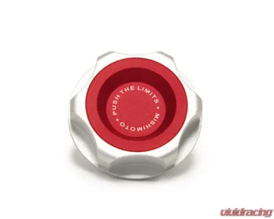 STM Tuned Mishimoto Red Oil Filler Cap Mitsubishi Evolution | 3S | DSM 1990-2006 - MIS-MMOFC-MITS-RD