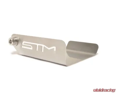 STM Tuned Brushed Stainless Steel Cam Position Sensor Heat Shield Mitsubishi Lancer Evolution 4-9 1996-2006 - STM-EVO49-CPSHS-SS