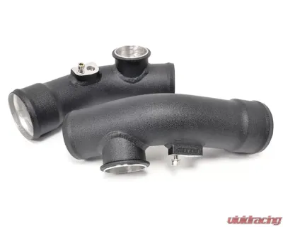 STM Upper Blow Off Valve Pipes w/ Blue TiAL Q (For Speed Density) Nissan R35 GT-R 2009-2020 - STM-GTR-BOVP-Q-BL