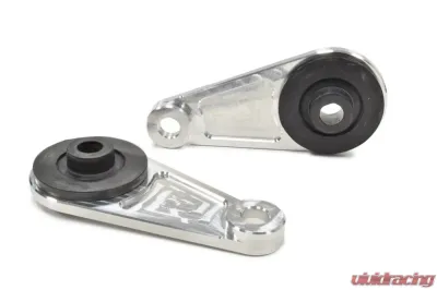 STM Tuned 1G DSM Billet Anodized Black Brackets Mitsubishi Eclipse | Eagle Talon | Plymouth Laser 1990-1994 - STM-1G-RBK-BK