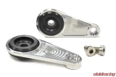 STM Tuned 1G DSM Billet Anodized Black Brackets Mitsubishi Eclipse | Eagle Talon | Plymouth Laser 1990-1994 - STM-1G-RBK-BK