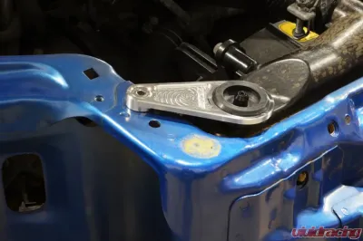 STM Tuned 1G DSM Billet Anodized Black Brackets Mitsubishi Eclipse | Eagle Talon | Plymouth Laser 1990-1994 - STM-1G-RBK-BK