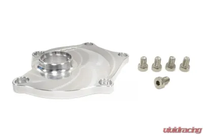 STM Tuned Water Pump Bypass Plate w/ -16ORB Mitsubishi Eclipse/Galant | Eagle Talon | Plymouth Laser 1990-1994 - STM-DSM6B-WPB