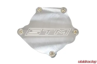 STM Tuned Water Pump Block Off Plate Mitsubishi Evo I / II / III / Eclipse | Eagle Talon 1992-1998 - STM-DSM7B-WPBO