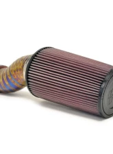 STM Tuned 3.5" Burned Blue No MAF Titanium SD Intake Mitsubishi Evolution VIII | IX 2003-2006                                     - STM-EVO89-INTK-TiB-35-SD-35 - Image 3