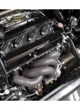 STM Tuned 3.5" Burned Blue No MAF Titanium SD Intake Mitsubishi Evolution VIII | IX 2003-2006                                     - STM-EVO89-INTK-TiB-35-SD-35 - Image 8