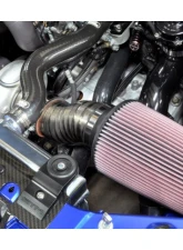 STM Tuned 3.5" Burned Blue No MAF Titanium SD Intake Mitsubishi Evolution VIII | IX 2003-2006                                     - STM-EVO89-INTK-TiB-35-SD-35 - Image 11