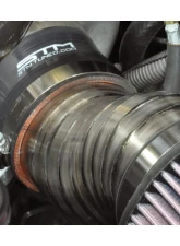 STM Tuned 3.5" Burned Blue No MAF Titanium SD Intake Mitsubishi Evolution VIII | IX 2003-2006                                     - STM-EVO89-INTK-TiB-35-SD-35 - Image 12