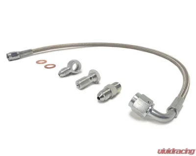 STM Tuned Oil Feed Line Kit PTE BB Standard Placement Turbo (From Cylinder Head) Mitsubishi Lancer Evo 7 | 8 | 9 2001+ - STM-EVO79-OFLK-PTEBB-STD