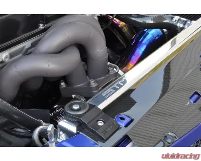 STM Tuned Radiator Brackets Mitsubishi 7 | 8 | 9 2001-2006 - STM-CT9-RBK-2