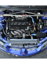 STM Tuned Stock Replacement Coolant Overflow Reservoir Mitsubishi 7 | 8 | 9 2001-2006                                     - STM-EVO789-STK-CRES-WB - Image 3