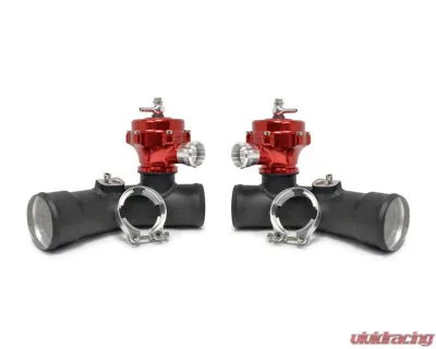 STM Tune Upper Blow Off Valve Pipes w/out Valves Nissan R35 GT-R 2009-2020 - STM-GTR-BOVP