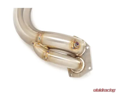 STM Tuned O2 Downpipe Recirculated for OEM-Style Housing Mitsubishi Lancer Evo 7/8/9 2001-2006 - STM-EVO-O2DP-RC