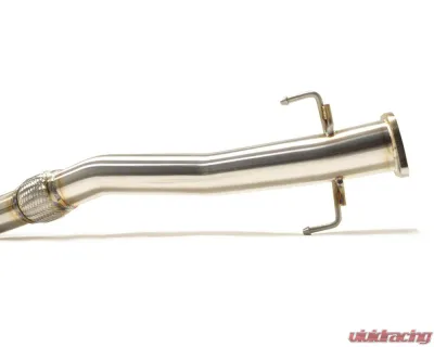 STM Tuned O2 Downpipe Recirculated for OEM-Style Housing Mitsubishi Lancer Evo 7/8/9 2001-2006 - STM-EVO-O2DP-RC
