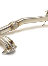 STM Tuned O2 Downpipe Recirculated for OEM-Style Housing Mitsubishi Lancer Evo 7/8/9 2001-2006                                     - STM-EVO-O2DP-RC - Image 2