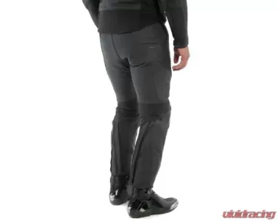 未使用 DAINESE PONY3 LADY LEATHER PANTS 40 PONY 3 - MEN'S MOTORCYCLE LEATHER SHORT/TALL PANTS | BLACK-MATT